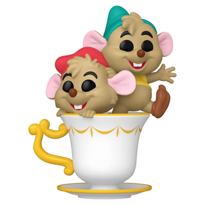 Funko Pop! Disney: Cinderellas 75th - Jaq and Gus in Cup