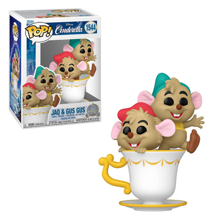Funko Pop! Disney: Cinderellas 75th - Jaq and Gus in Cup