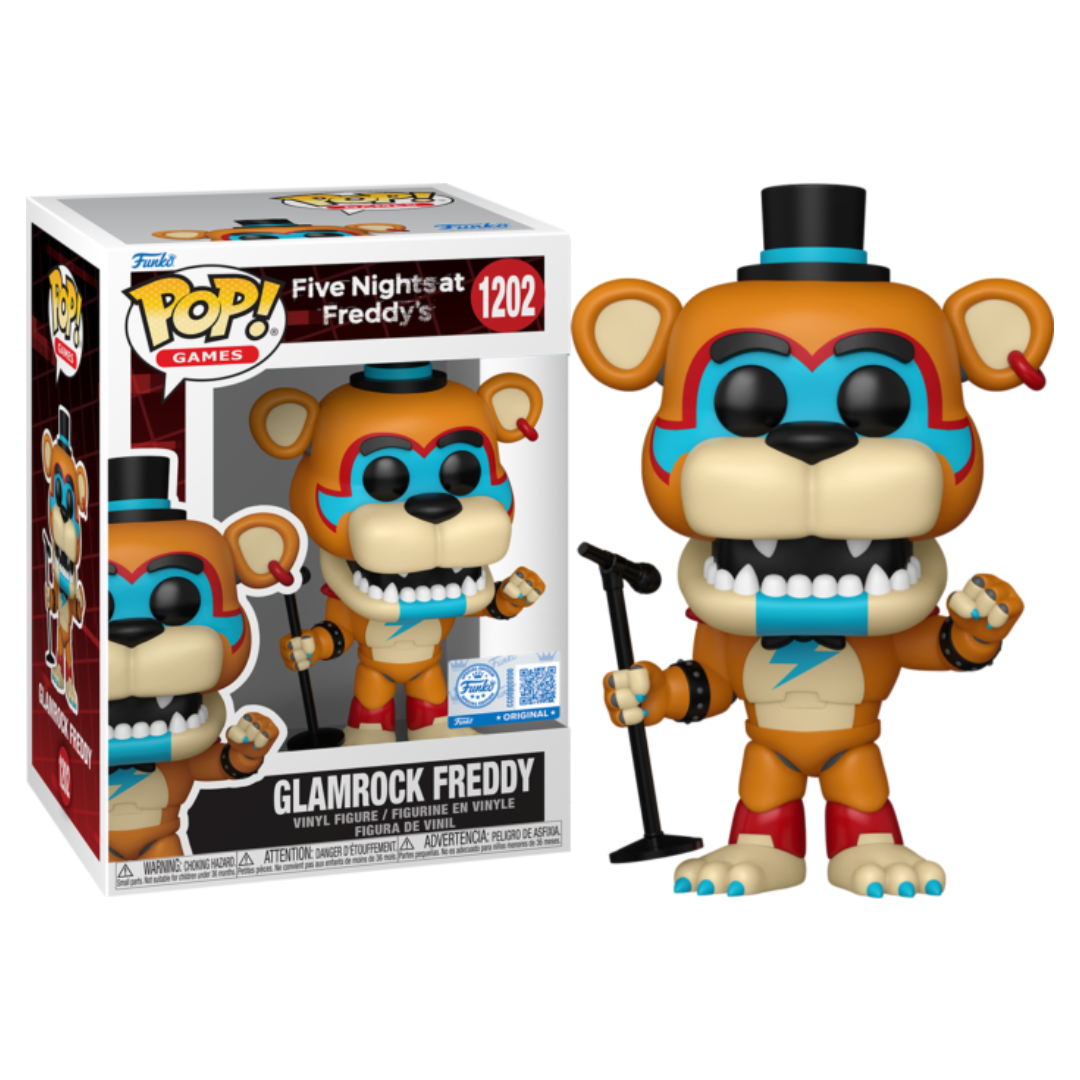 Funko Pop! Games: Five Nights At Freddy - Glamrock Freddy (Exc)