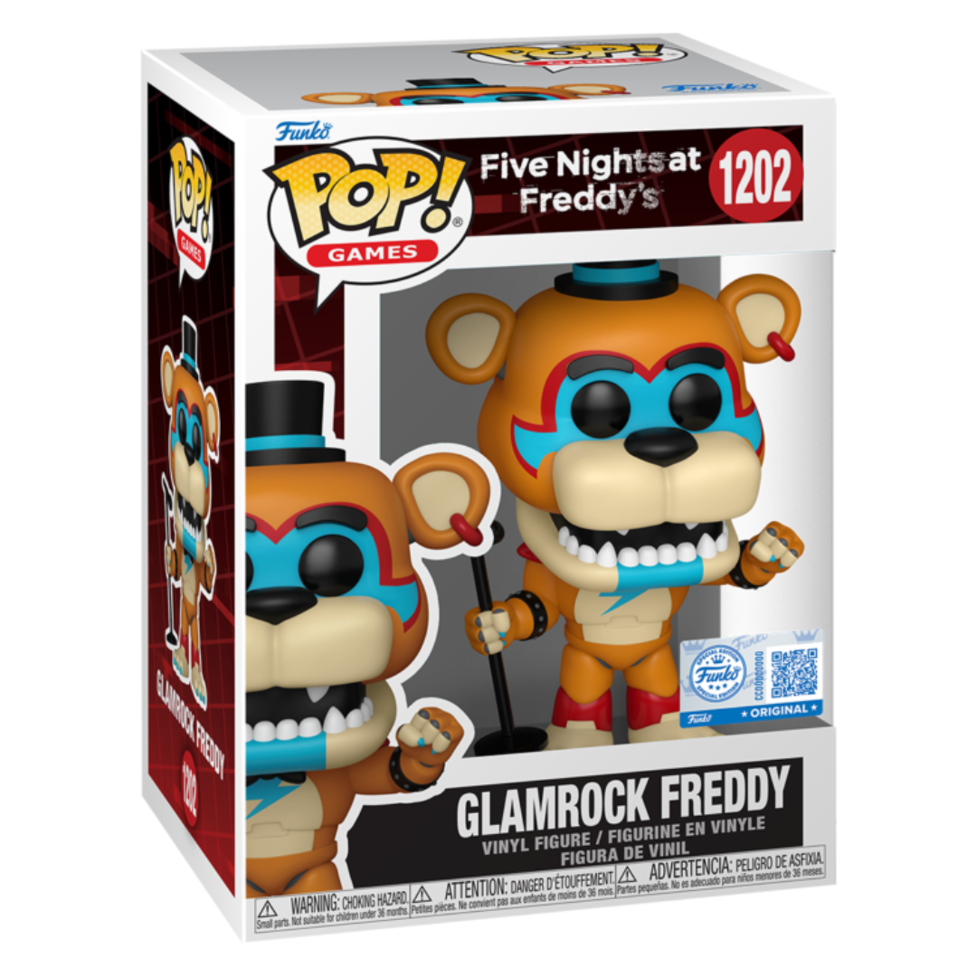 Funko Pop! Games: Five Nights At Freddy - Glamrock Freddy (Exc)