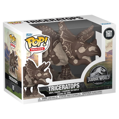 Funko Pop! Movies: Jurassic Park Fossil -Triceratops