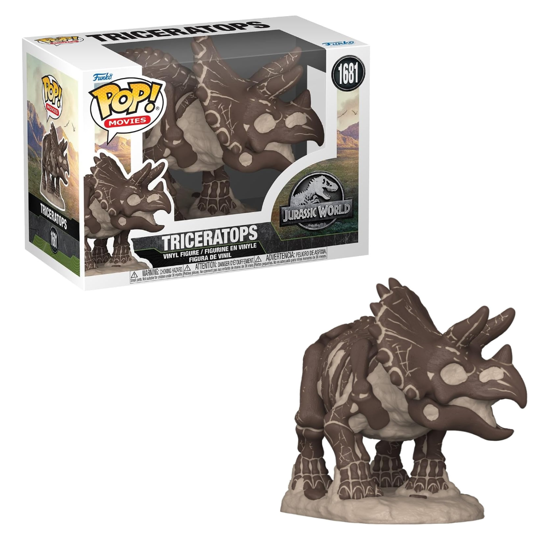 Funko Pop! Movies: Jurassic Park Fossil -Triceratops