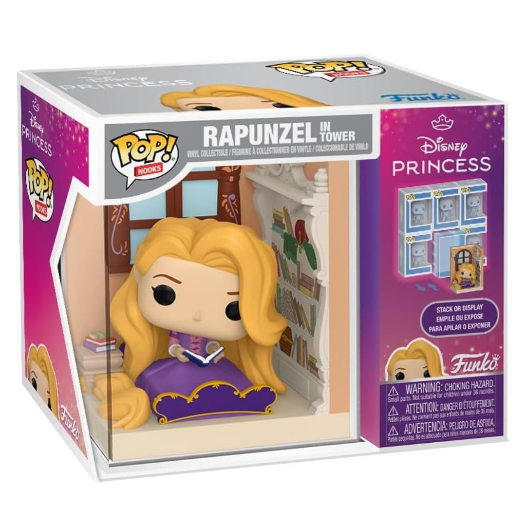 Funko - POP! Nooks: Disney Princess: Tangled - Rapunzel in Tower
