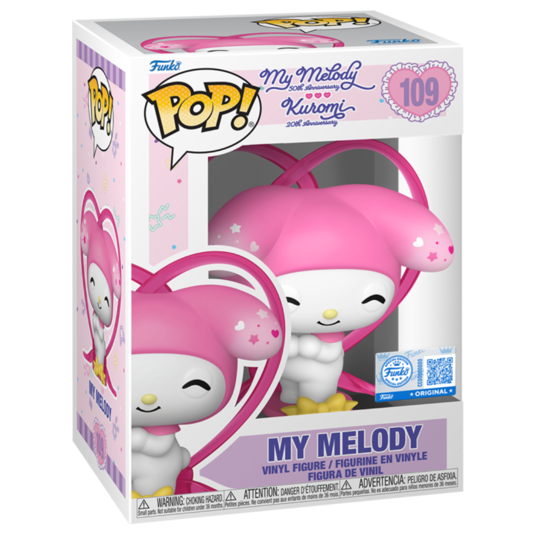 Funko Pop! Animation: Sanrio - My Melody Ribbon (Exc)