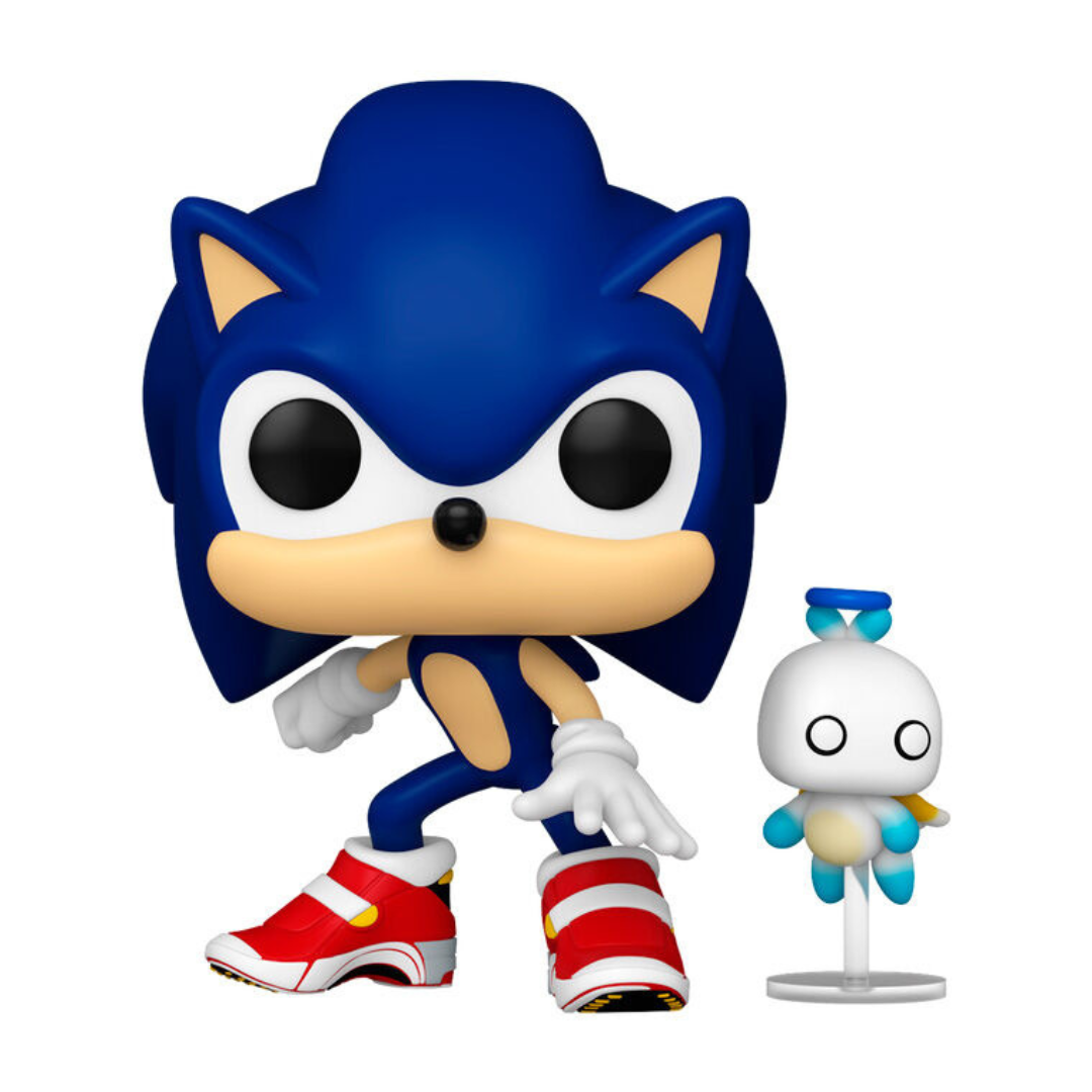 Funko Pop & Buddy! Games: Sonic - Sonic w/Hchaos