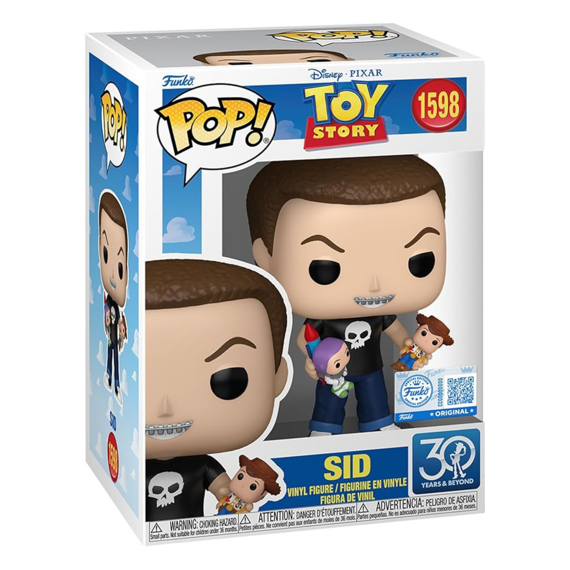 Funko Pop! Disney: Toy Story 30th - Sid (Exc) 1