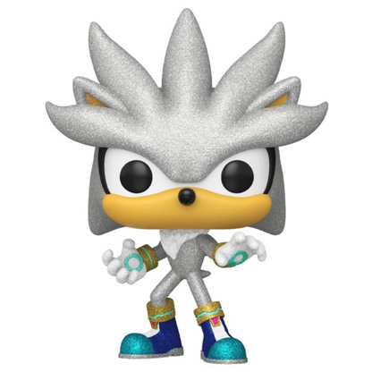 Funko Pop! Games: Sonic - Silver (DGLT)(Exc) 3