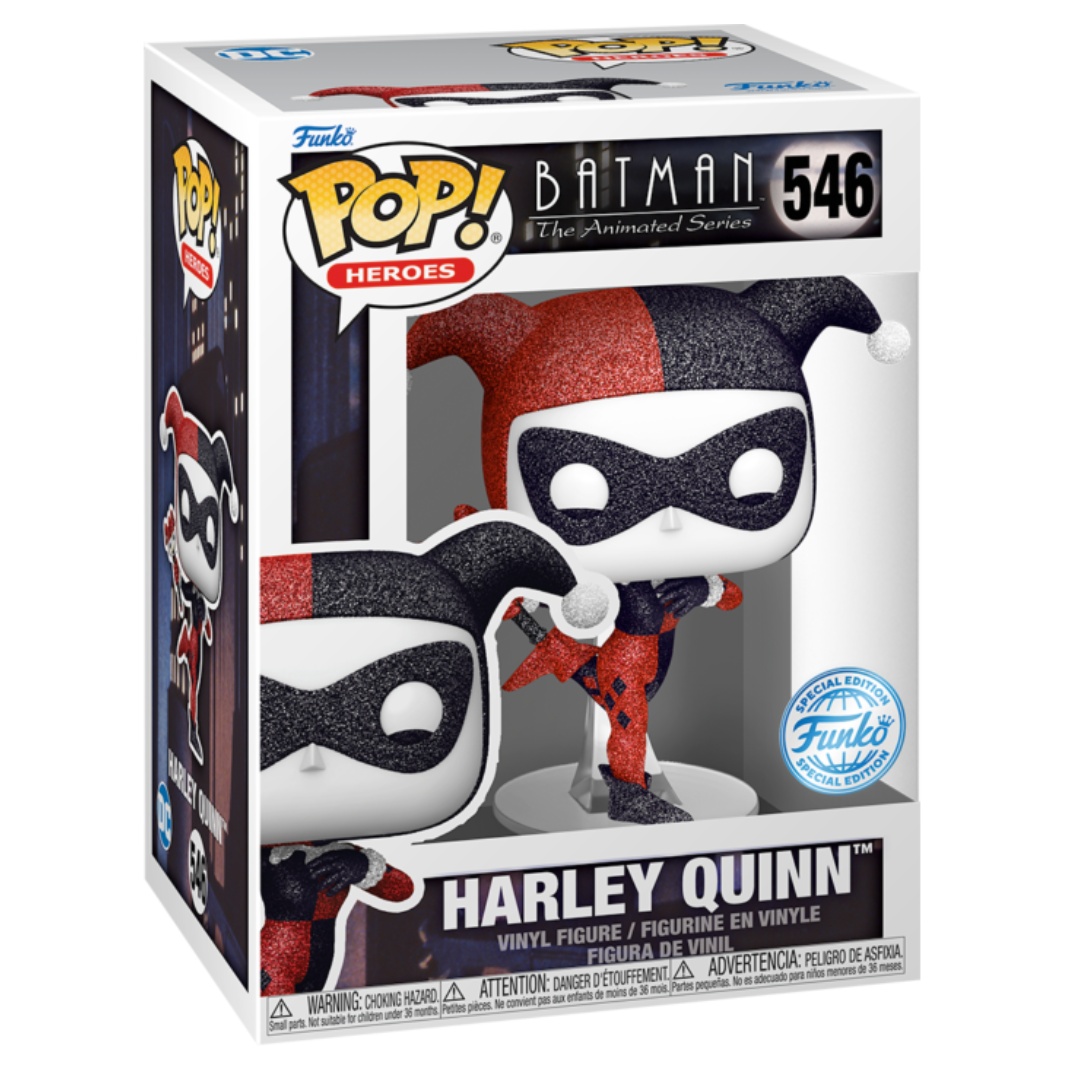 Funko Pop! Heroes: BTAS S5 - Harley Quinn (DGLT)(Exc) 2