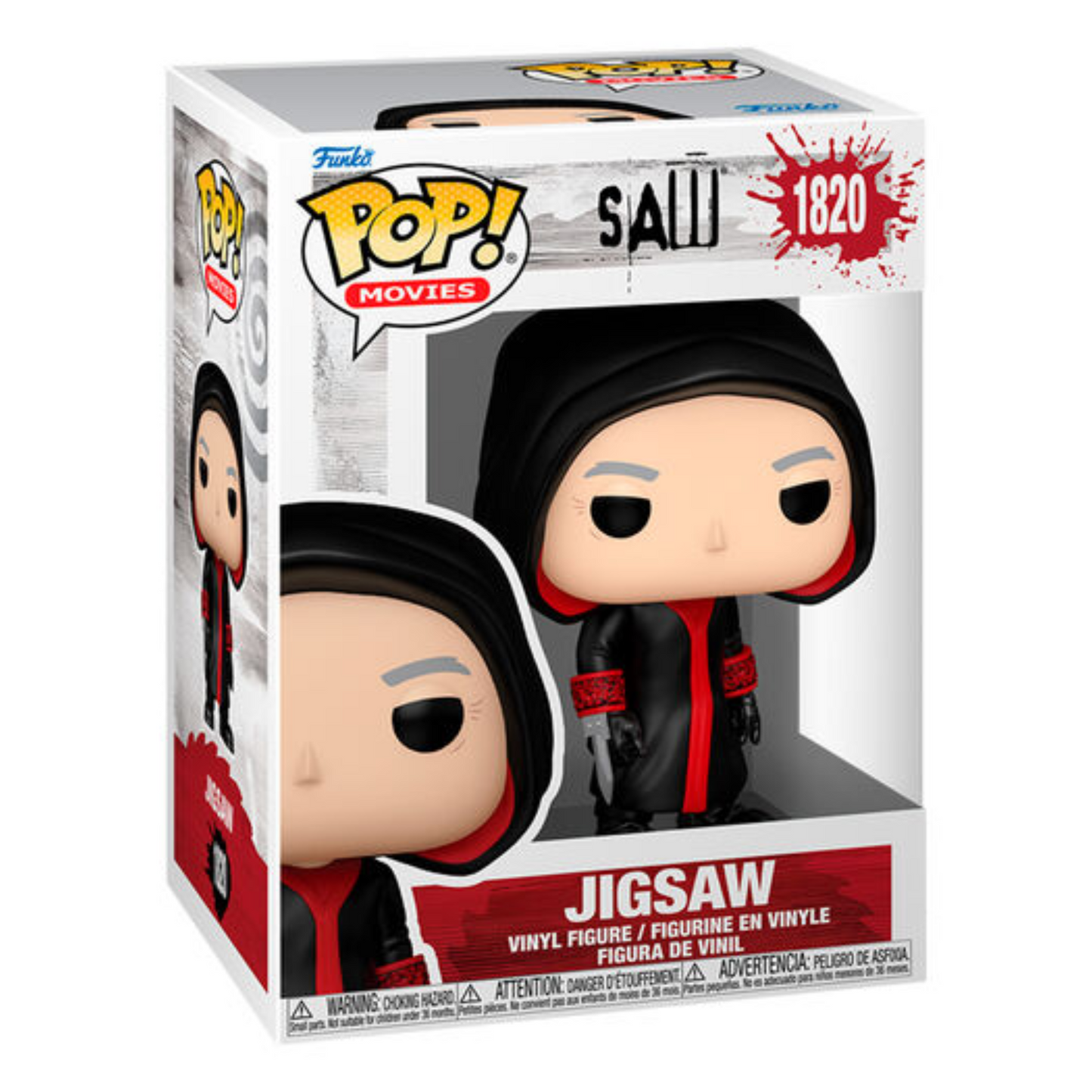 Funko Pop! Movies: Saw - Jigsaw Killer 1