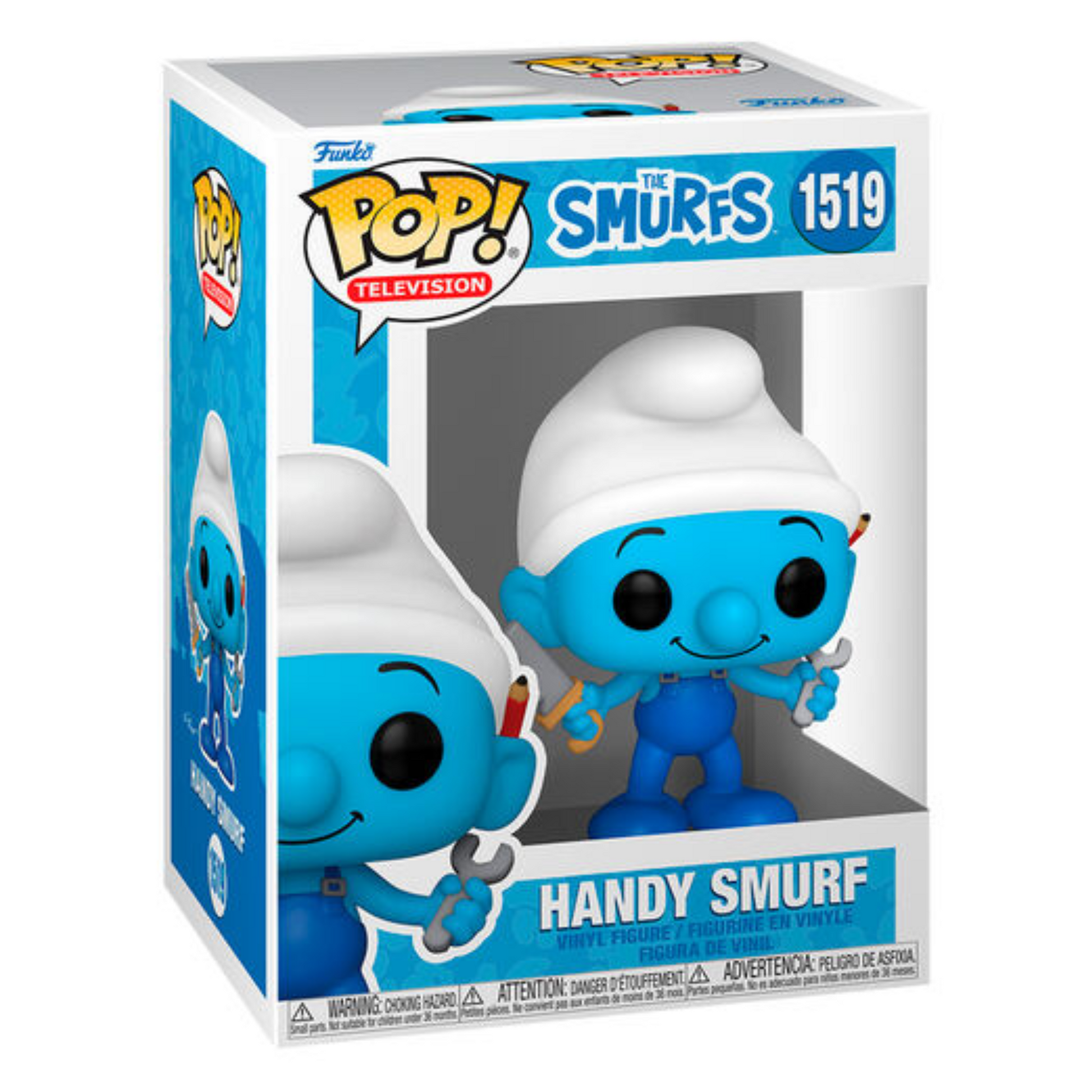 Funko Pop! Movies: Smurfs - Handy Smurf 1