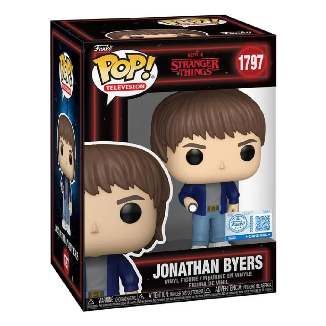Funko Pop Tv: Stranger Things - Jonathan (Exc) 2
