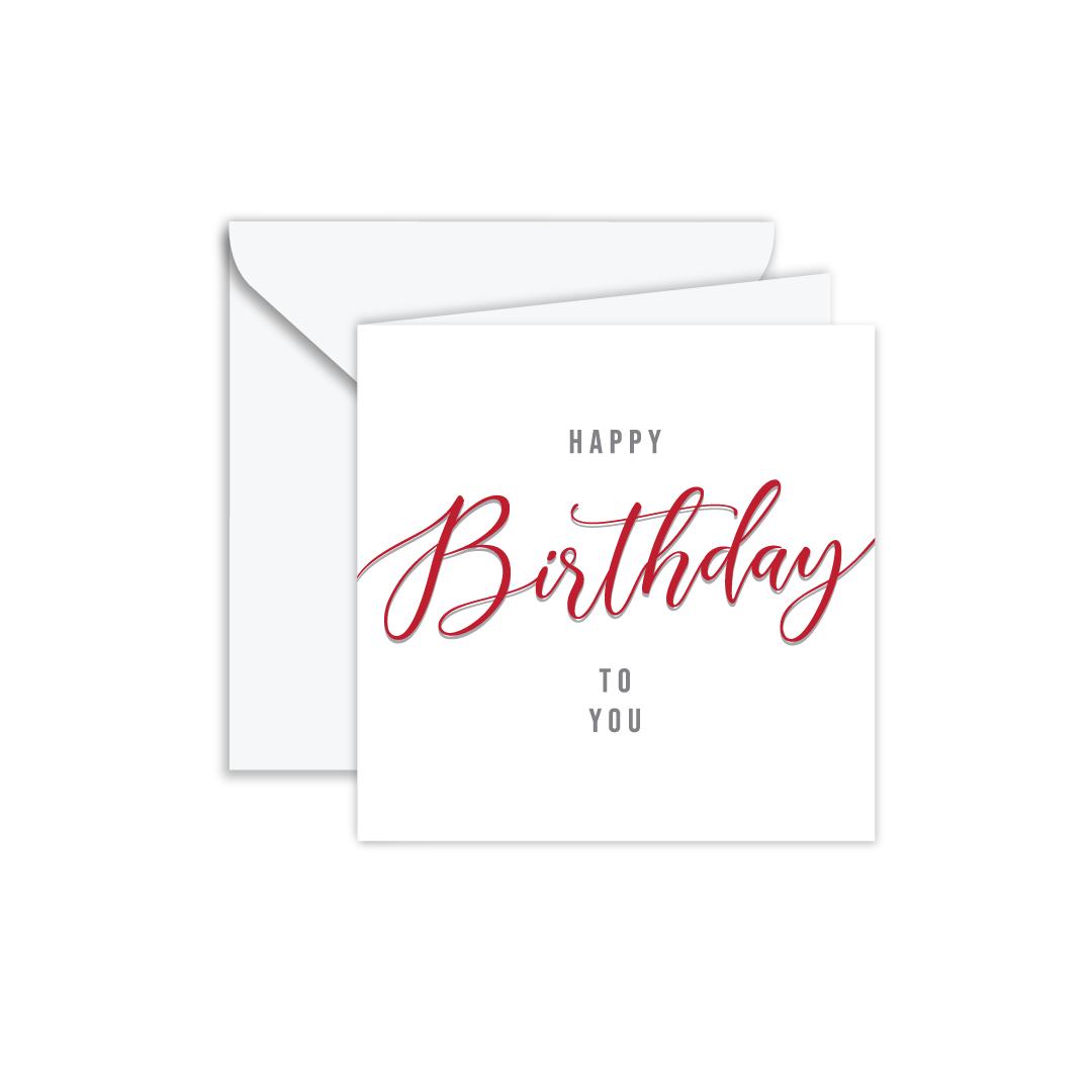 Gift Card: Birthday Wishes