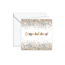 Gift Card: Congratulations Confetti Joy