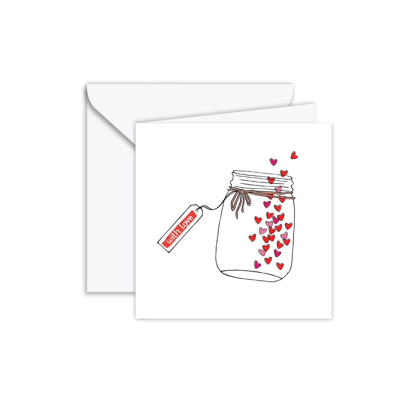Gift Card: Jar of Hearts, With Love