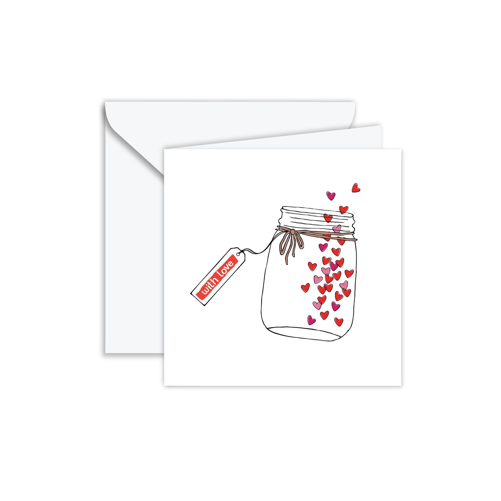 Gift Card: Jar of Hearts, With Love