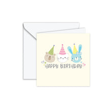 Gift Card: Pets in Birthday Hats