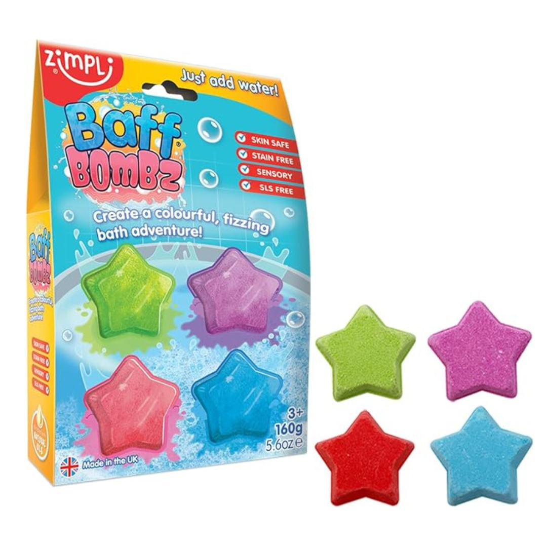 Glibbi Gb Baff Bombz 4 Pack Star 2