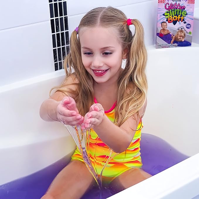 Glibbi Gb Glitter Slime Baff Purple 150g 3