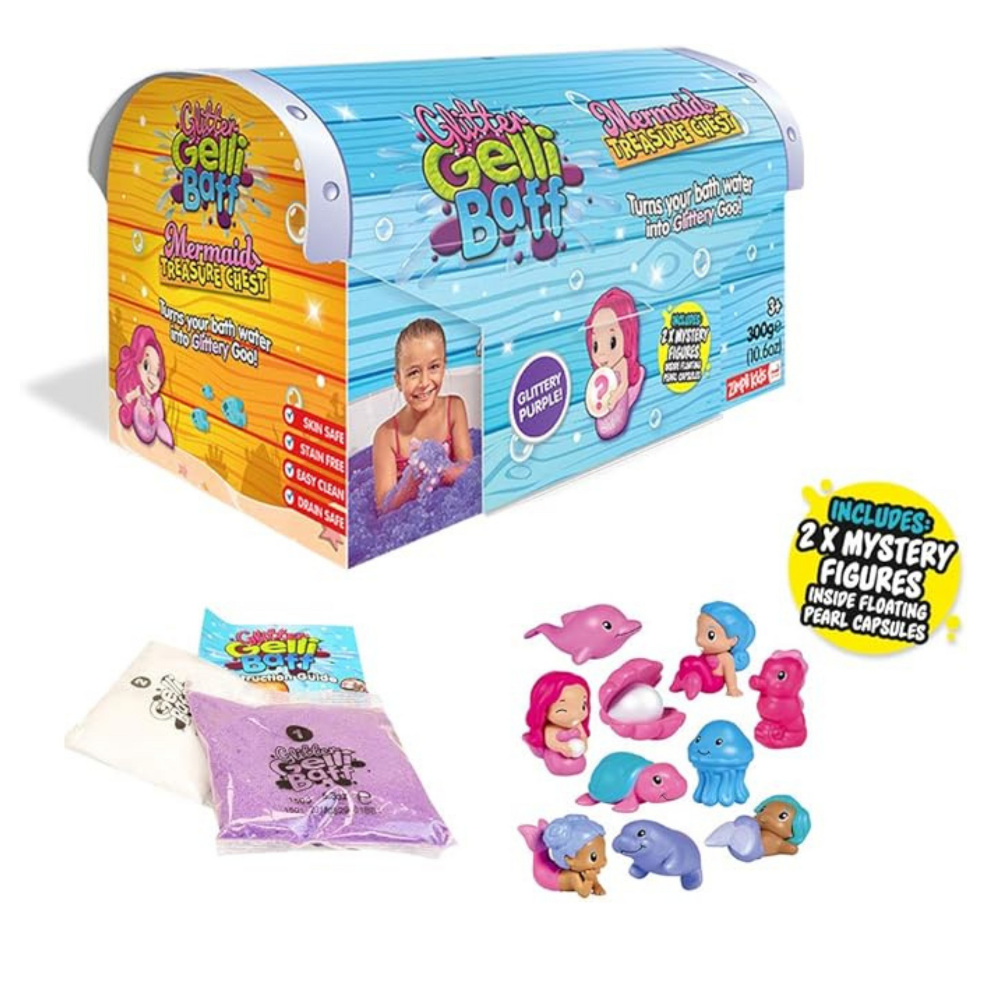 Glibbi Gb Mermaid Treasure Chest Box Purple 2