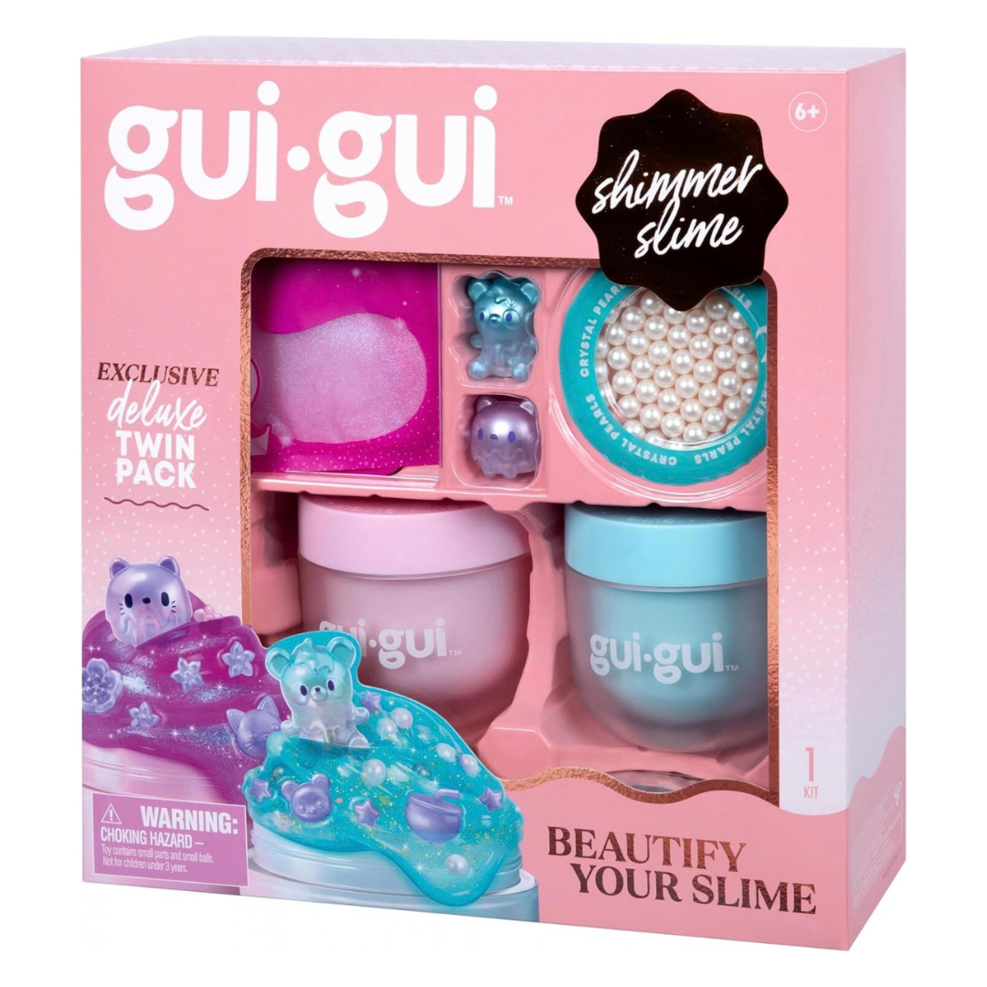 GuiGui Shimmer Slime Deluxe Twin Pack