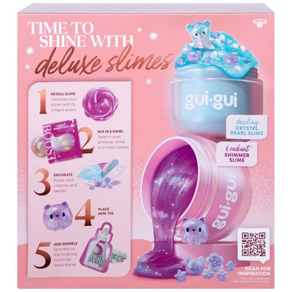 GuiGui Shimmer Slime Deluxe Twin Pack