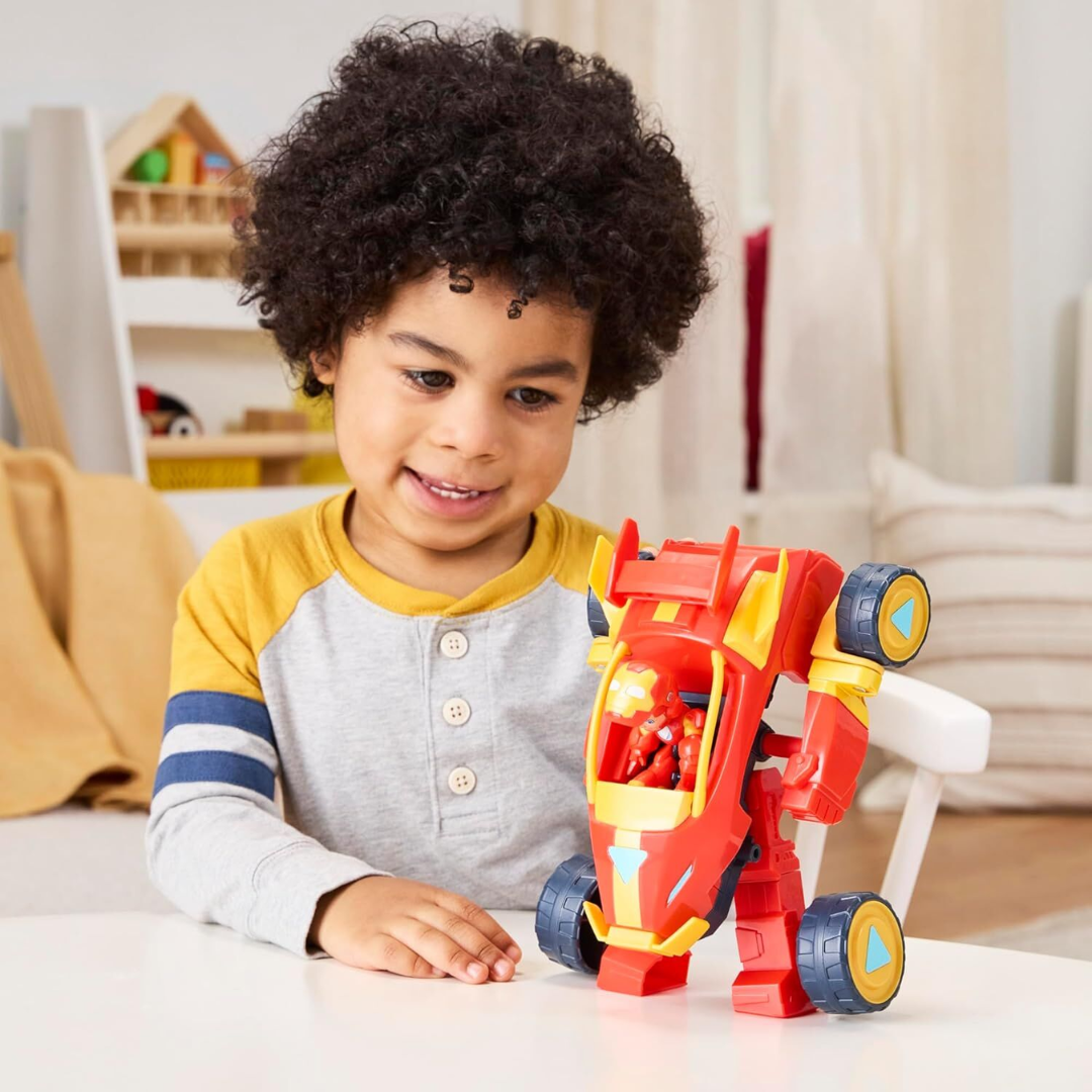 Hasbro Marvel Iron Man And Awesome Friends 2 In 1 Mech Suit - Iron Man