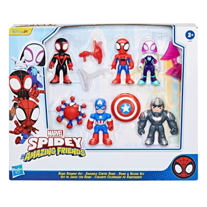 Hasbro Marvel Saf Rhino Roundup Set