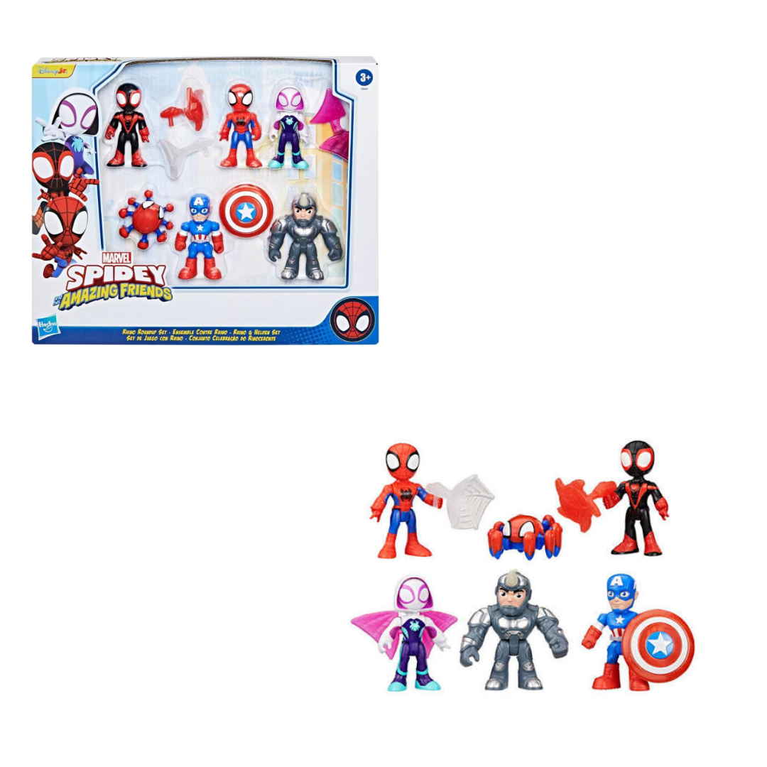 Hasbro Marvel Saf Rhino Roundup Set