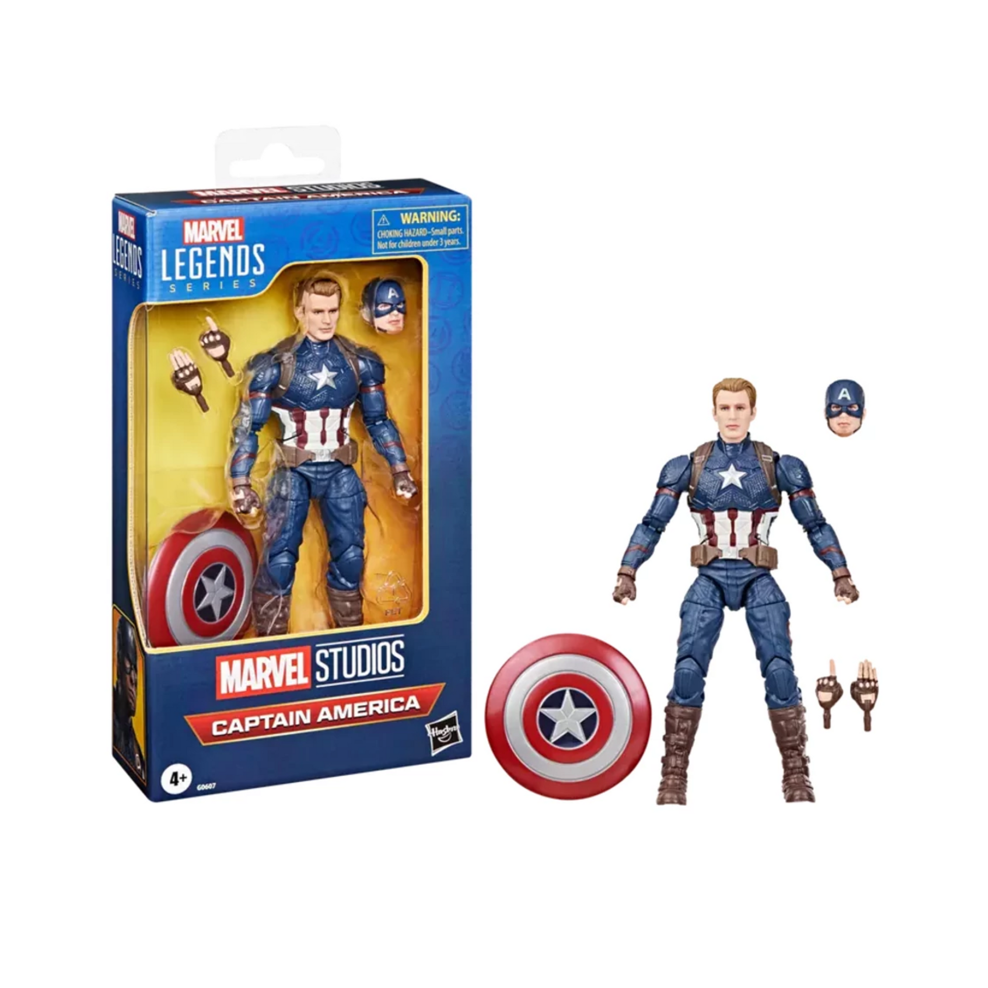Hasbro  Avengers Endgame Marvel Legends Captain America Action Figure 3