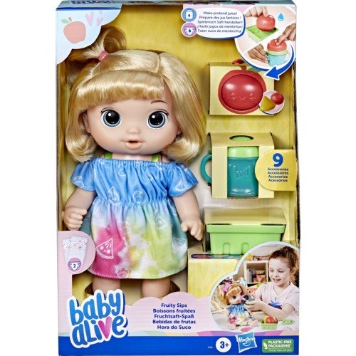 Hasbro Baby Alive Fruity Sips Apple Blnd 3