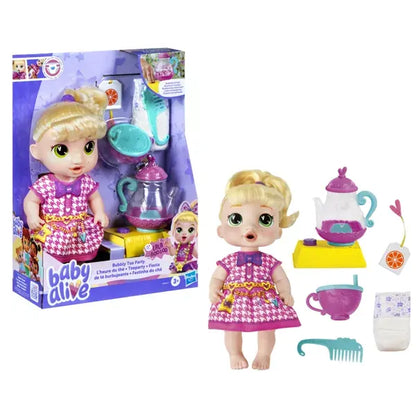 Hasbro Baby Alive Lala Bubbly Tea Party Blnd 4