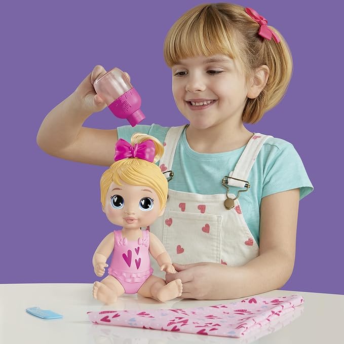 Hasbro Baby Alive Pretend Shampoo Snuggle Harper - Blonde 3