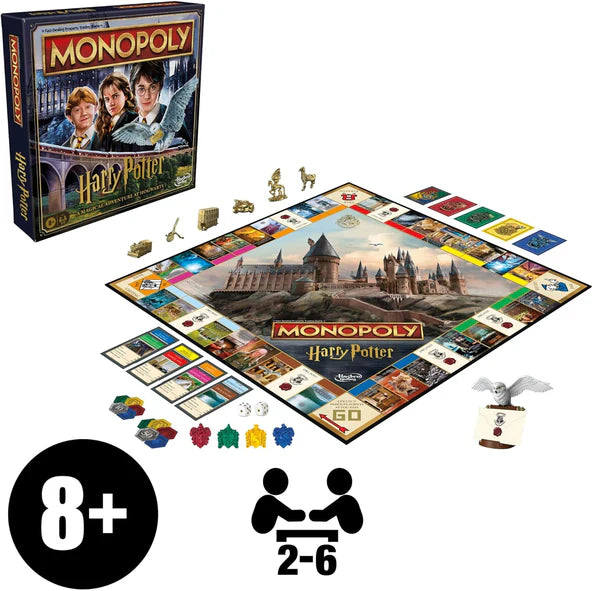 Hasbro Gaming Licensed Monopoly - Harry Potter 8