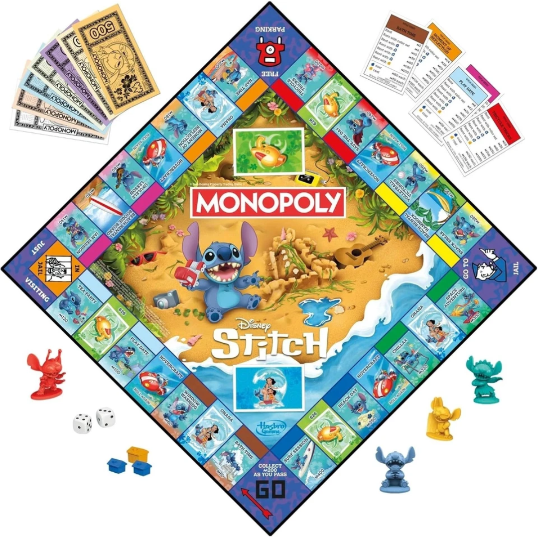 Hasbro Licensed Gaming Monopoly Stitch