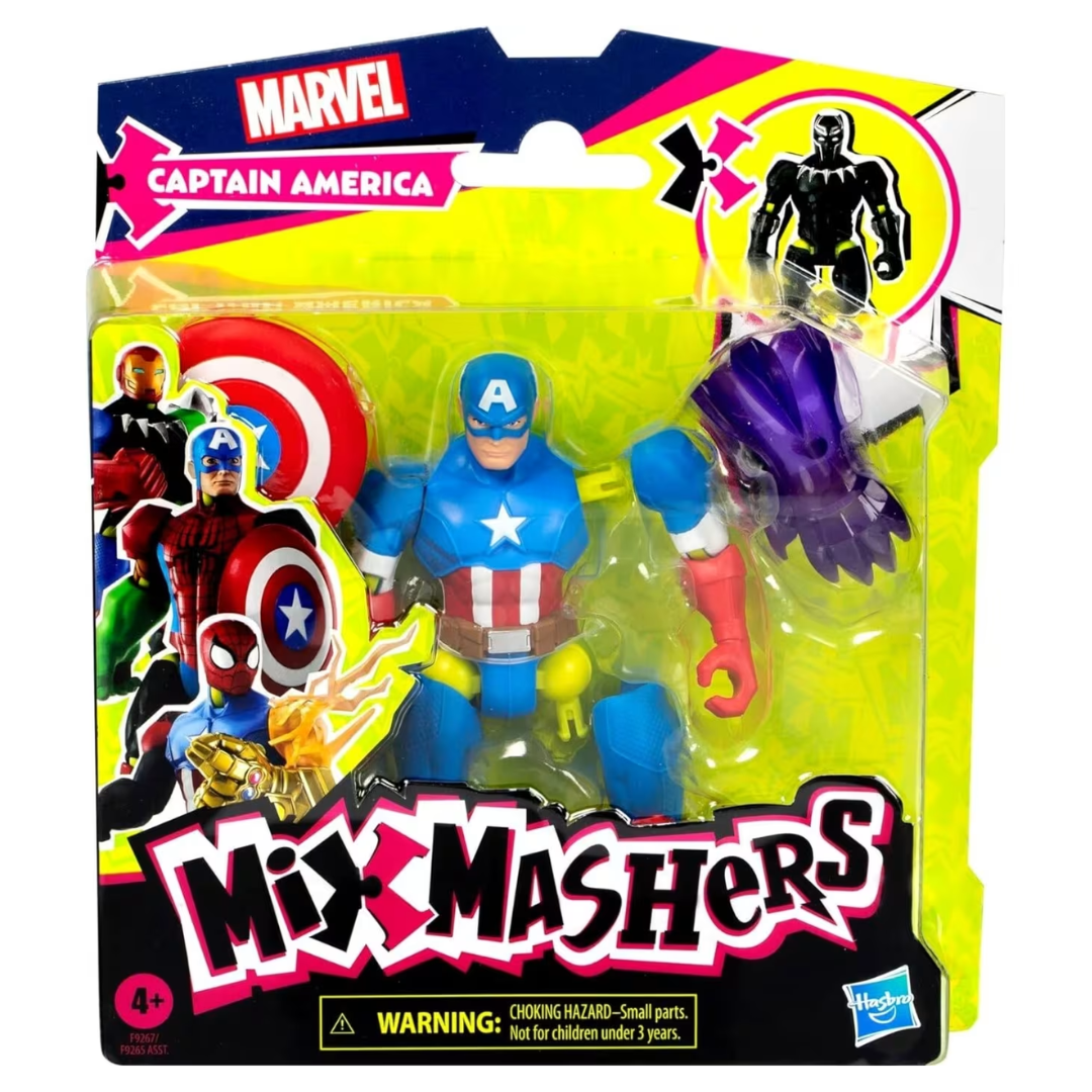 Hasbro Avengers Mixmashers Captain America figure