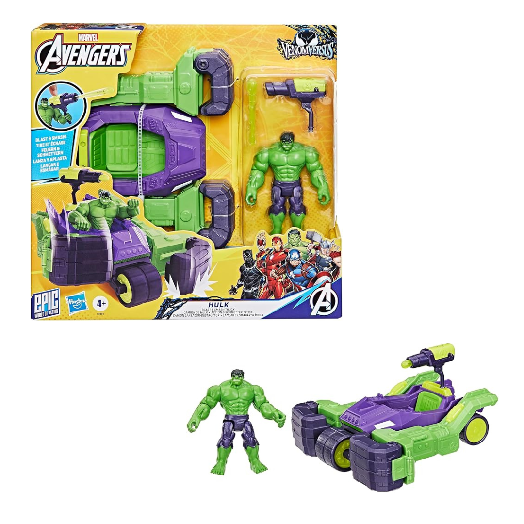 Hasbro Marvel Avengers Hulk Blast N Smash Truck 3