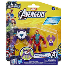 Hasbro Marvel Avengers Venom Versus Epic World of Action Anti-Venom Iron Man Figure 1