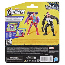 Hasbro Marvel Avengers Venom Versus Epic World of Action Anti-Venom Iron Man Figure 2