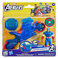 Hasbro Marvel Avn 4In Turbo Shield Cycle - Capt America 1