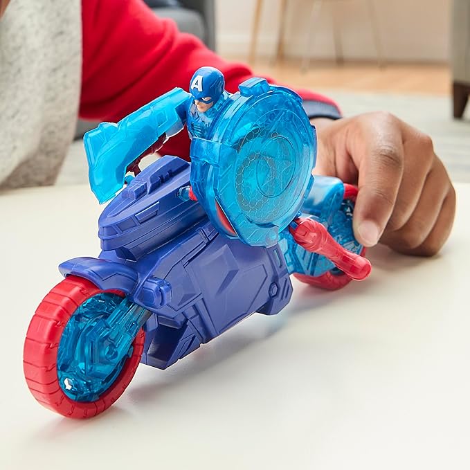 Hasbro Marvel Avn 4In Turbo Shield Cycle - Capt America 2