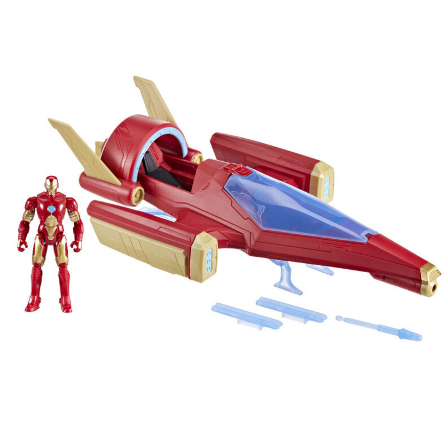 Hasbro Marvel Avn Iron Man Repulsor Blast Battle Jet 4