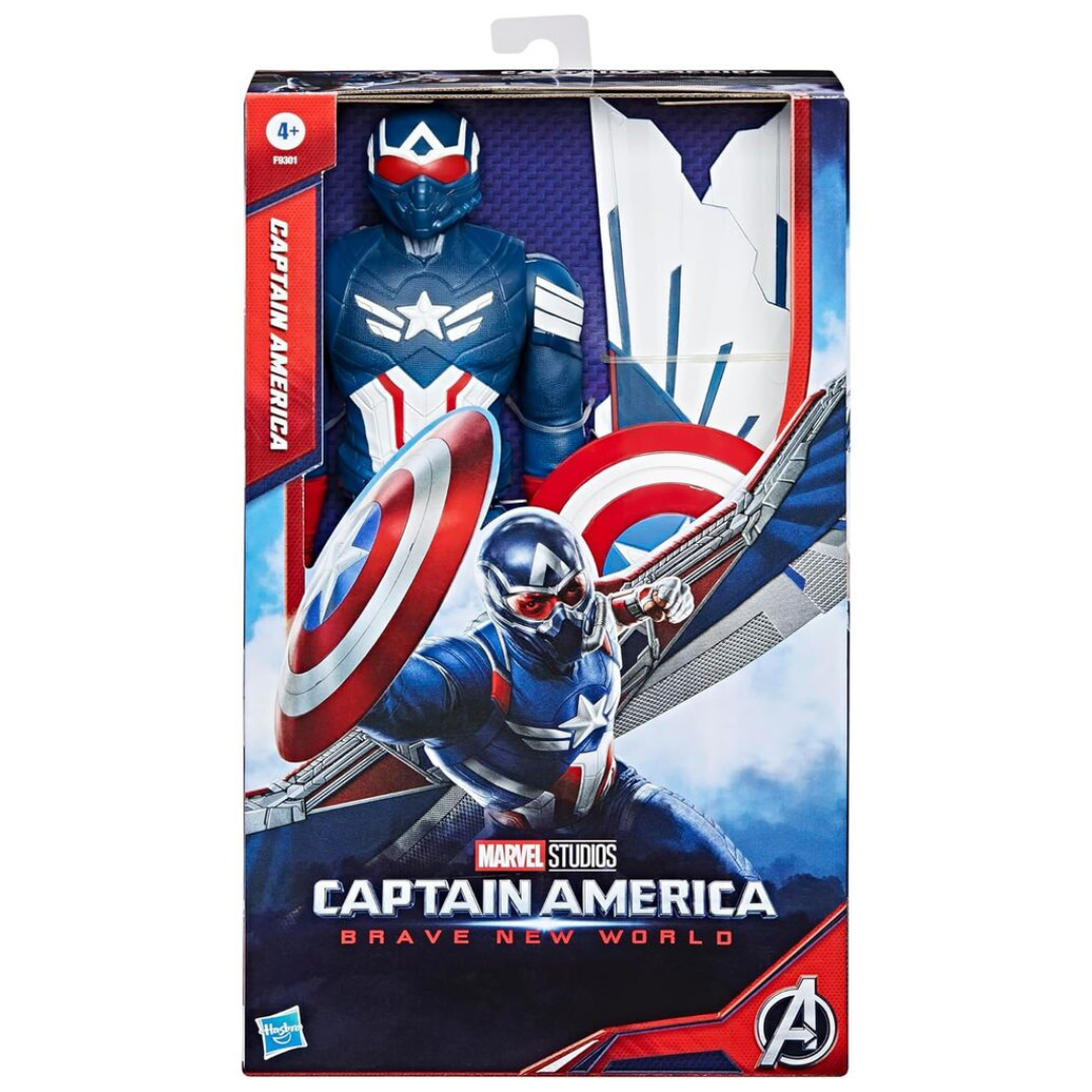 Hasbro Marvel Captain America Nwo Dlx Titan Cap America