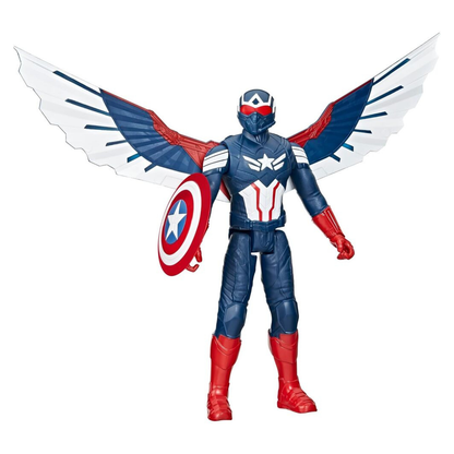 Hasbro Marvel Captain America Nwo Dlx Titan Cap America