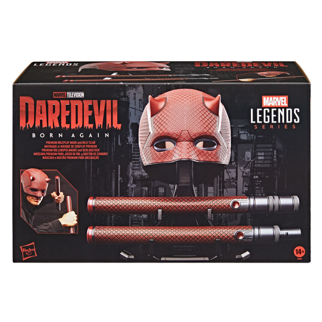 Hasbro Marvel Collector Legends Daredevil Mask N Billy Clubs