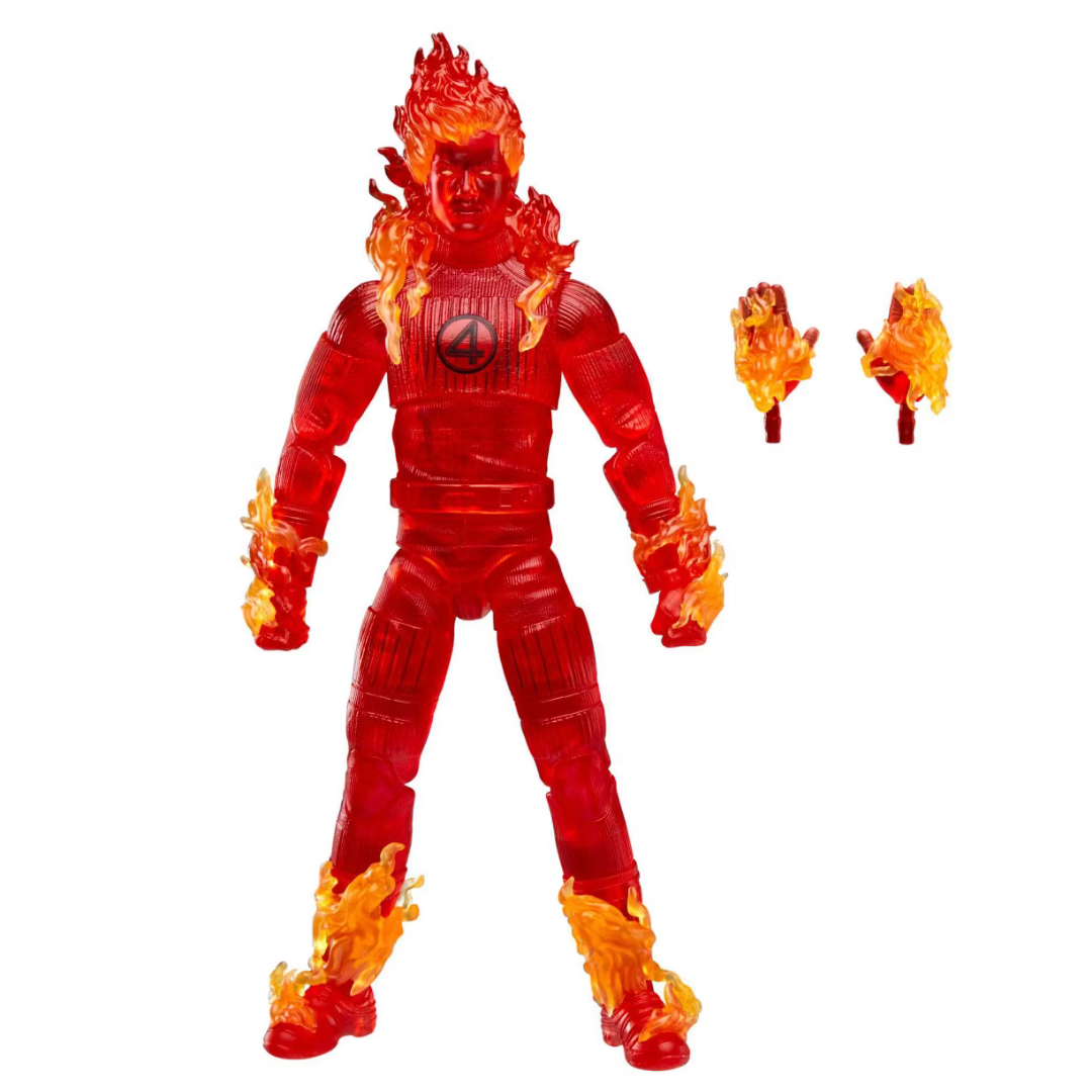 Hasbro Marvel F4 Legends - Human Torch