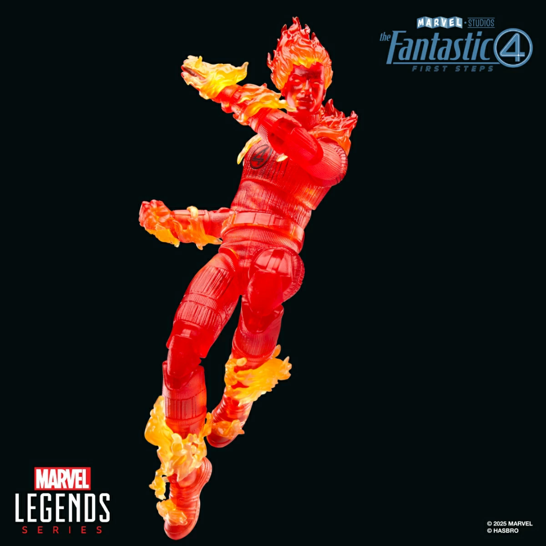 Hasbro Marvel F4 Legends - Human Torch