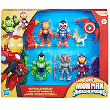 Hasbro Marvel Iron Man And Awesome Friends Armored Up Avengers Pack