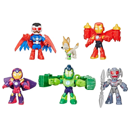 Hasbro Marvel Iron Man And Awesome Friends Armored Up Avengers Pack