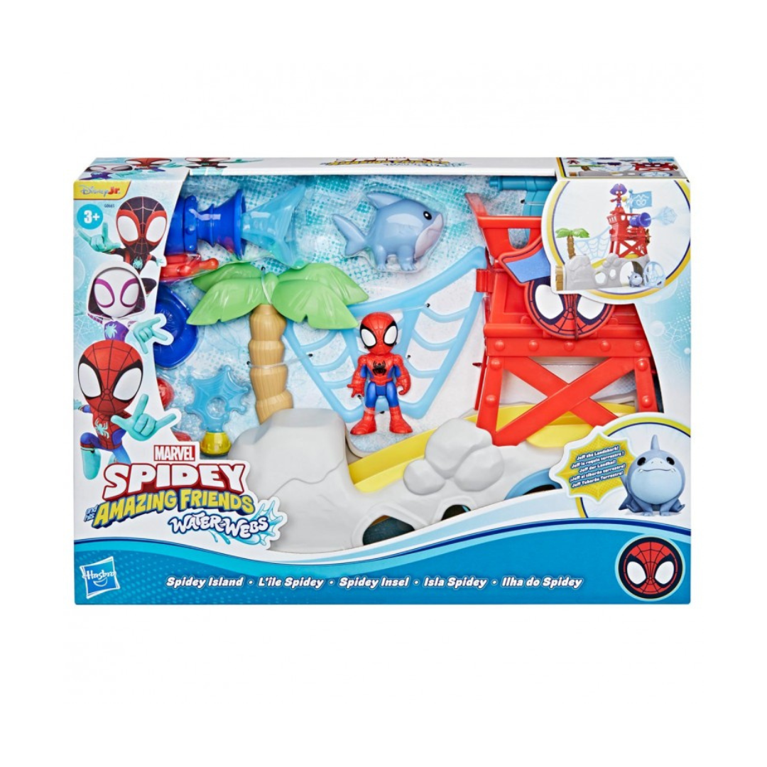 Hasbro Marvel Saf Spidey Island Playset