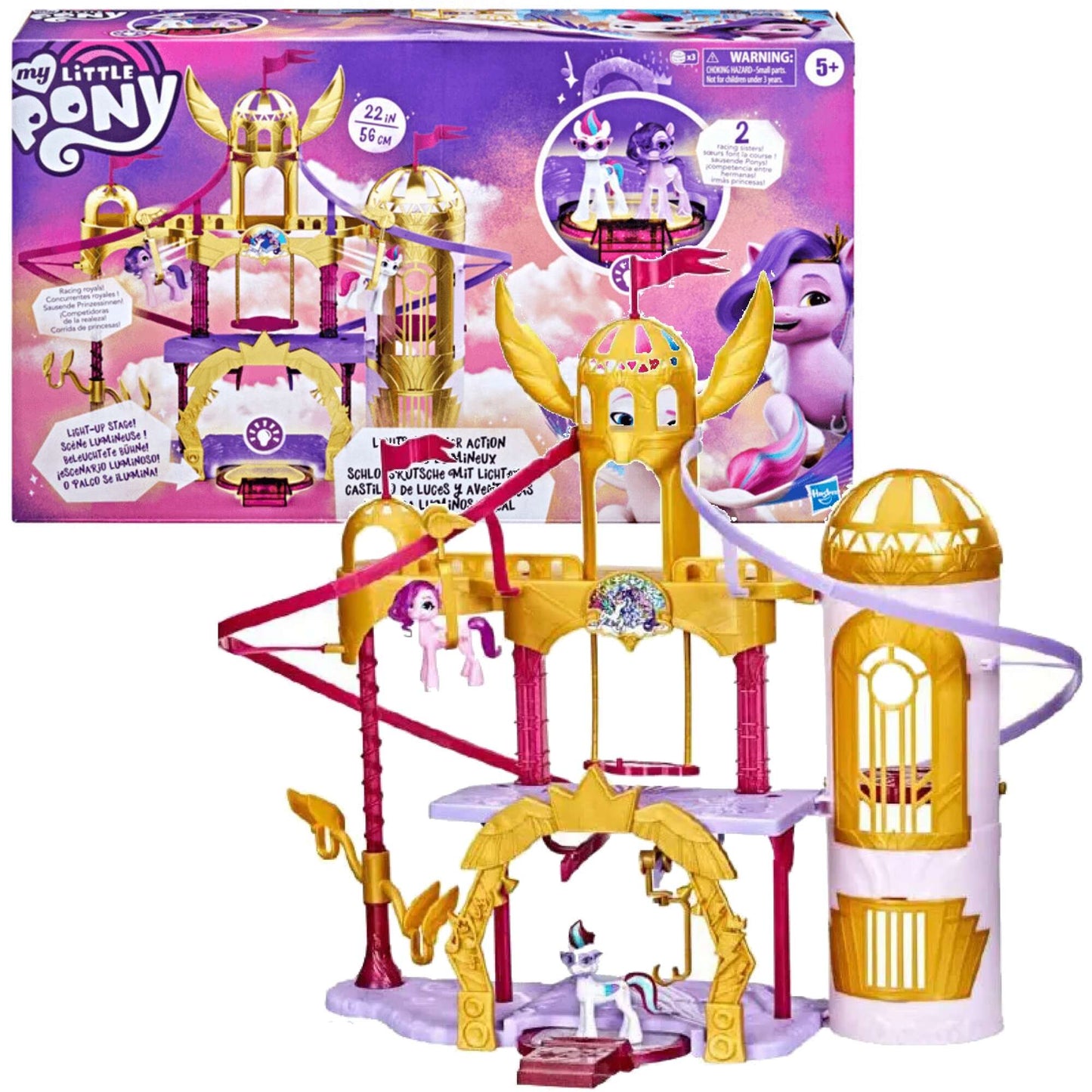 Hasbro My Little Pony Movie Soaring Shimmer Castle